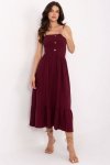 Sukienka Model MI-SK-62201.85 Bordo - Italy Moda