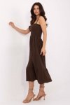 Sukienka Model MI-SK-62201.85 Dark Brown - Italy Moda