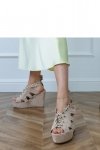 Sandały Model Lakota J20085 Beige - PRIMO