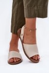 Sandały Model Dereka 25SD35-8783 Beige - Step in style