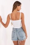 Koszulka Top Model 178-TP-3008.92 White - Rue Paris