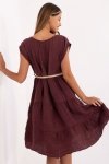 Sukienka Model MI-SK-699921.02 Bordo - Italy Moda