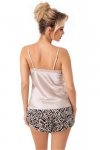 Piżama Damska Model Sheila 1/2 Beige - Donna