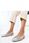 Baleriny Model Eve E5522 Silver - PRIMO