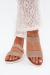 Sandały Model Felira 9696-PL Beige - Step in style