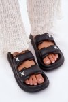 Sandał Klapki Model Falowena M372 Black - Step in style