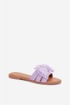 Sandał Klapki Model Tanira 2709-6 Violet - Step in style