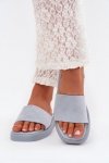 Sandał Klapki Model Jorina 5178 Light Blue - Step in style