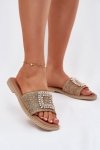 Sandał Klapki Model Artiker 56C1337 Beige - Step in style