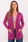 Sweter Kardigan Model PM-SW-8481.01 Fuksja - Factory Price