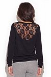 Sweter Damski Model K224 Black - Katrus