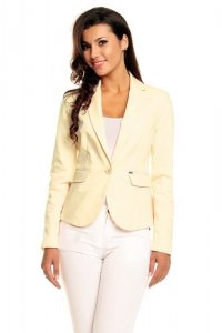 Żakiet Model 03 Light Yellow - Cabba