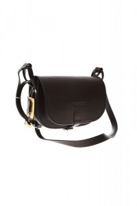 Torebka listonoszka skóra Vintage P26 Black - Verosoft