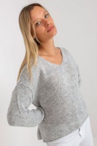 Sweter Damski Model TW-SW-BI-3002.98 Grey - Och Bella
