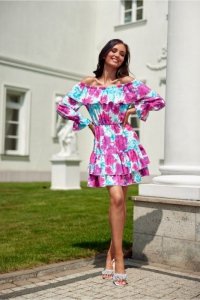 Sukienka Model SUK0395 E39 Multicolor - Roco Fashion