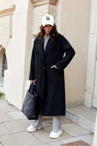 Płaszcz Damski Model Talisman CZA PLA0036 Black - Roco Fashion