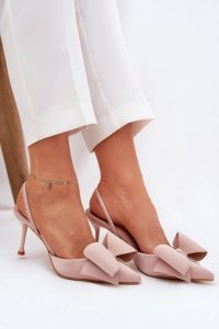 Szpilki Model Eklevia UC-158 Beige - Step in style
