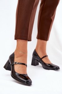 Czółenka Model Tammirea 9689 Black - Step in style Hurtownia odzieży on-line, moda damska, bielizna i obuwie dla kobiet - Matter