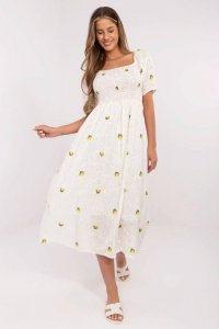 Sukienka Model MI-SK-530.53 Ecru - Italy Moda