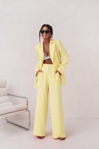 Spodnie Komplet Model Emma 260430233 Yellow - LaBalancia