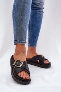 Sandał Klapki Model Honavia GH5159-1 Black - Step in style