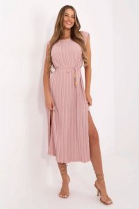 Sukienka Model DHJ-SK-19830.00 Dark Beige - Italy Moda