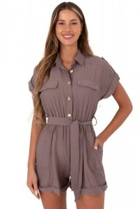 Kombinezon Model MI-KO-A5043.70 Dark Beige - Italy Moda