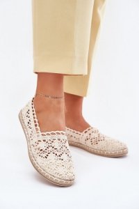 Espadryle Model Adelira WD251 Beige - Step in style