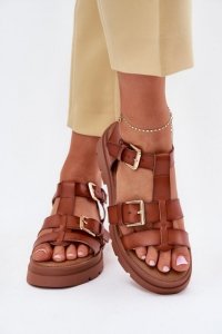 Sandały Model Mireza 25SD42-8907 Camel - Step in style