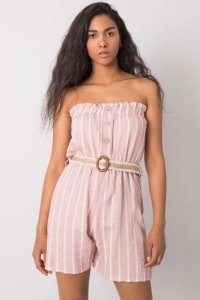 Kombinezon Model 361-KO-03042021.35 White/Pink - Rue Paris