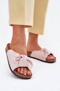 Sandał Klapki Model Seressa WD293 Light Pink - Step in style