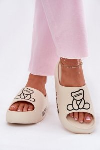 Sandał Klapki Model Lamira BG176 Light Beige - Step in style