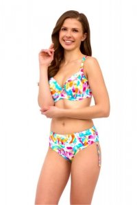 Kostium dwuczęściowy Biustonosz Kąpielowy Model Amelia Big Multicolor - Lupo Line