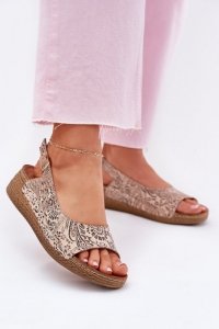 Sandały Model Maciejka L7069-04 Beige - Step in style