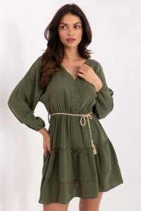 Sukienka Model MI-SK-A5079.27 Khaki - Italy Moda 