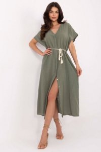 Sukienka Model TW-SK-BI-2022126.59 Khaki - Och Bella