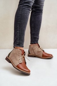 Botki Model Zazoo 4078 Brown - Step in style