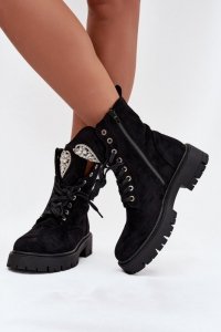 Workery Model Rosira DES837S Black Zamsz - Step in style