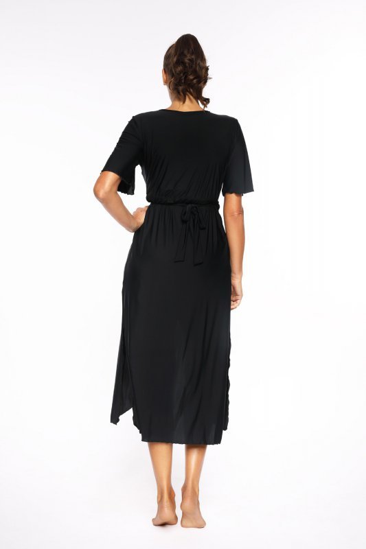 Sukienka Plażow Tunika Model Hilda Nero M-568 Black - Marko
