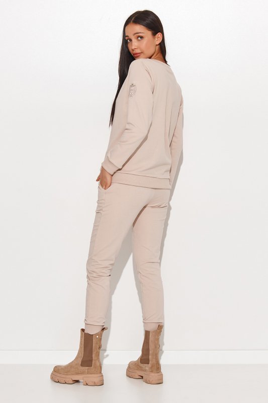 Spodnie Komplet Model NU379 Light Beige - Numinou