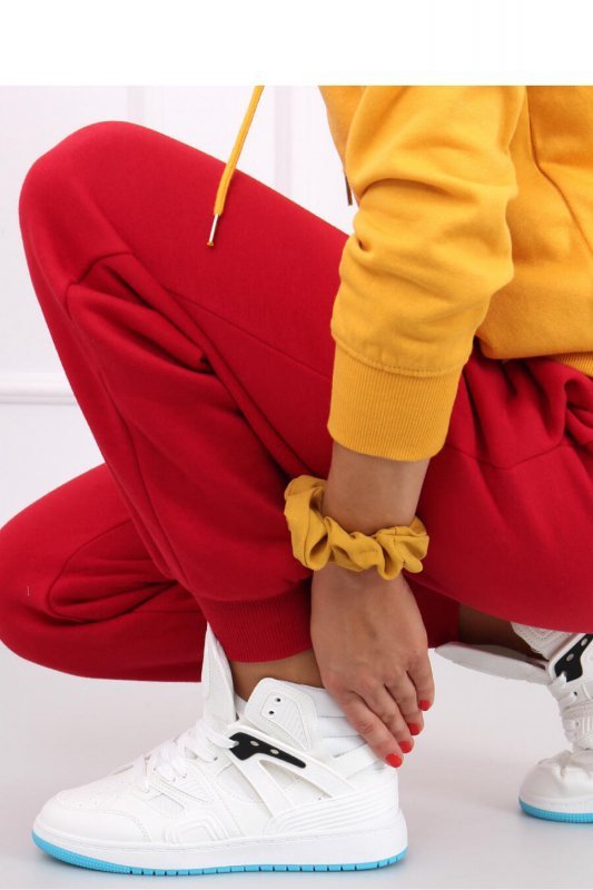 Buty sportowe za kostkę PALL WHITE - Inello