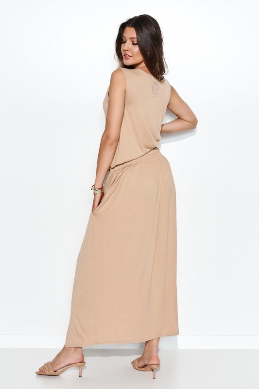 Sukienka Model NU385 Beige - Numinou