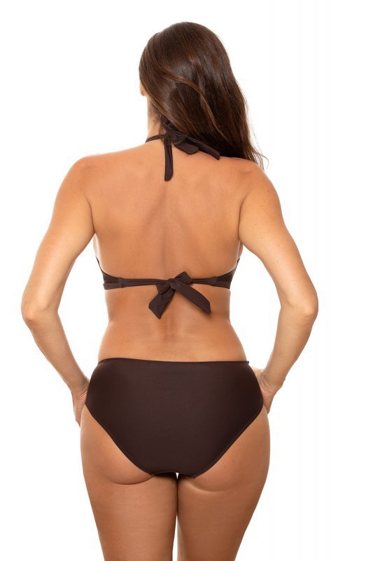 Jednoczęściowy strój kąpielowy Kostium kąpielowy Model Anina M-680 Brown - Marko