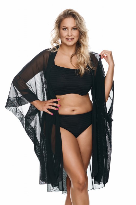 Sukienka Plażow Pareo Model Maroko Black - Lupo Line