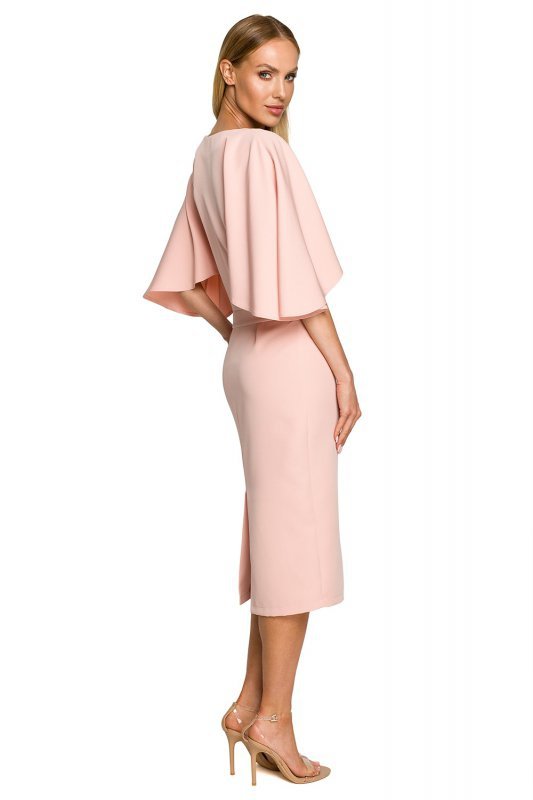 Sukienka Model MOE700 Powder Pink - Moe Hurtownia odzieży on-line, moda damska, bielizna i obuwie dla kobiet - Matterhorn.pl