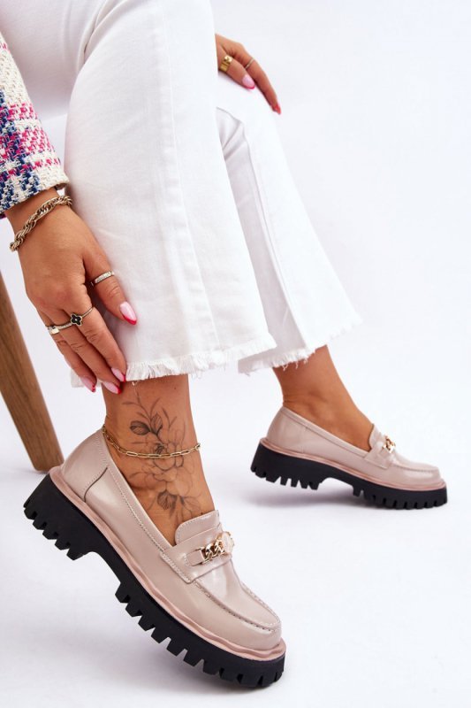 Mokasyny Model Ronin  MR-X351 Beige - Step in style