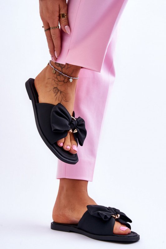 Sandał Klapki Model Becky 23SD35-5479 Black - Step in style