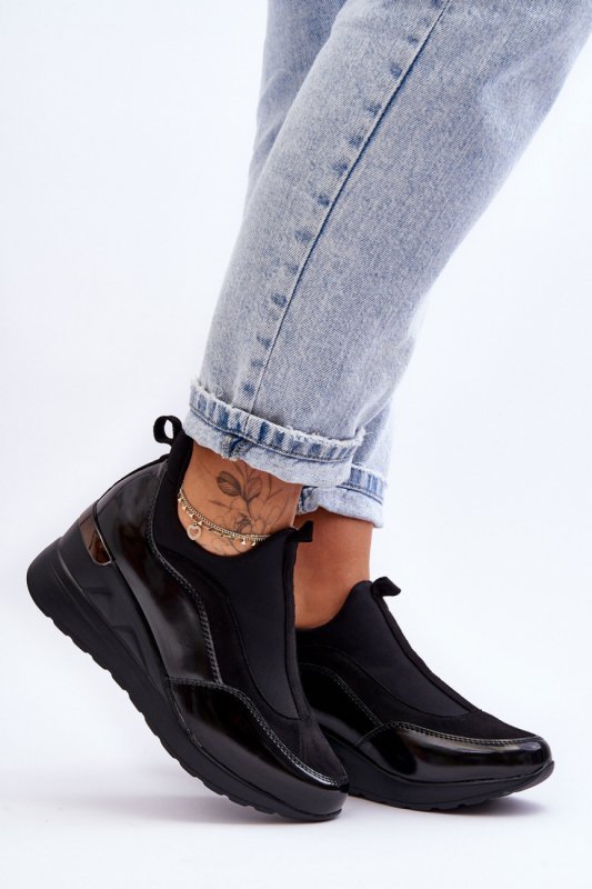 Buty Sportowe Model Farro 21PB35-4000 Black - Step in style