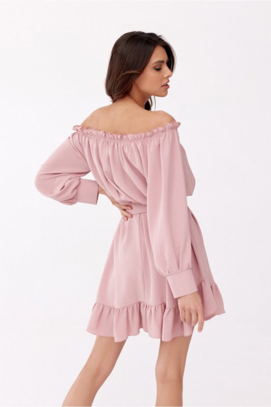 Sukienka Model Cindy ROZ SUK0400 Pink - Roco Fashion