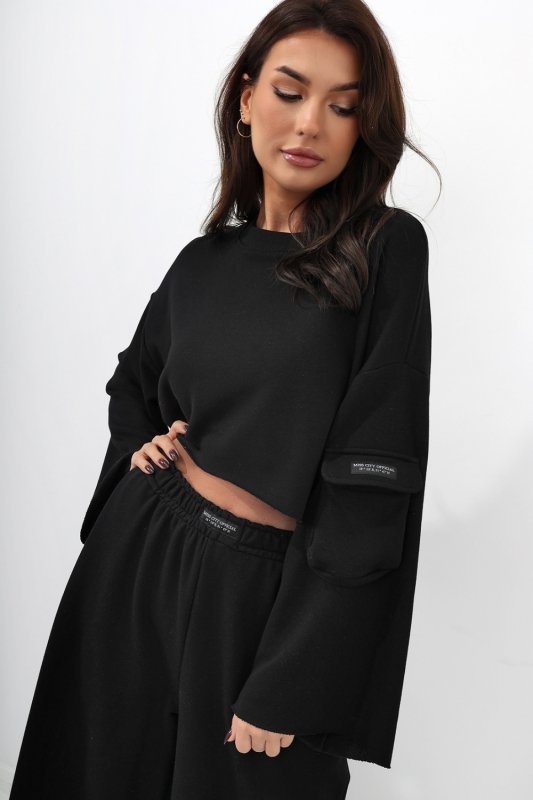 Bluza Damska Model DPMCO81 Black - Miss City Official